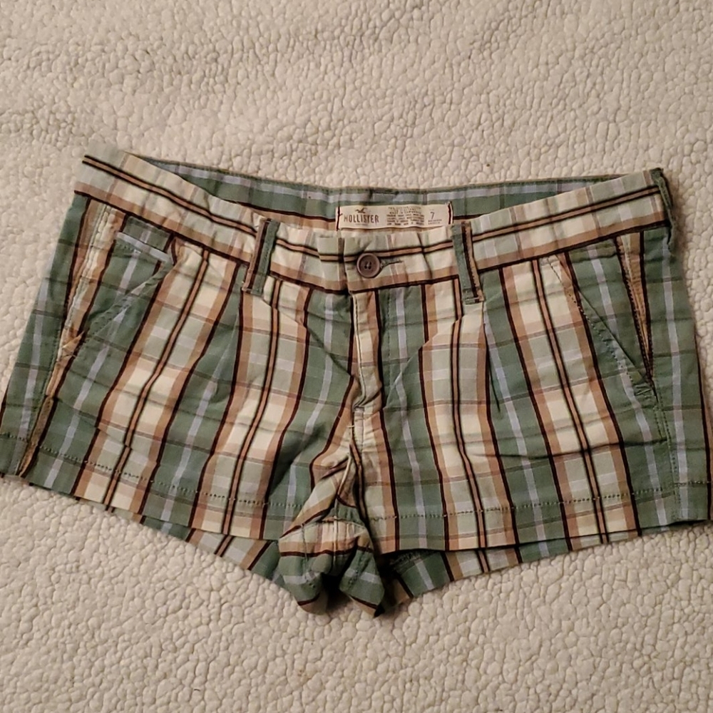 Hollister Plaid Shorts